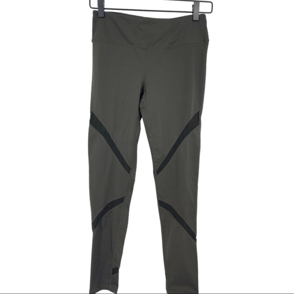 Mona B army green leggings